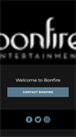 Mobile Screenshot of bonfire-ent.com